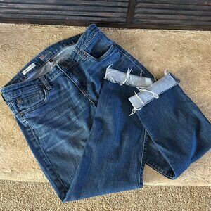 Jeans Catherine Boyfriend - Cropped to 28 inseam, Sz 8